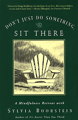 E-Book (epub) Don't Just Do Something, Sit There von Sylvia Boorstein