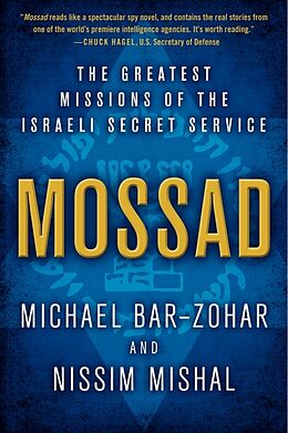 Couverture cartonnée Mossad de Michael Bar-Zohar, Nissim Mishal