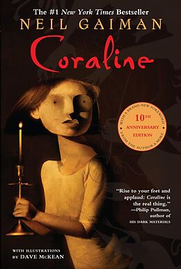 eBook (epub) Coraline 10th Anniversary Edition de Neil Gaiman