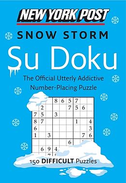 Couverture cartonnée New York Post Snow Storm Su Doku (Difficult) de Harpercollins Publishers Ltd.