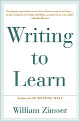 eBook (epub) Writing to Learn de William Zinsser