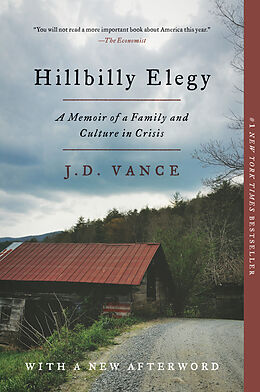 Kartonierter Einband Hillbilly Elegy von J. D. Vance