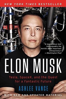 Couverture cartonnée Elon Musk de Ashlee Vance