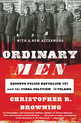 Poche format B Ordinary Men de Christopher R. Browning