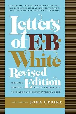 E-Book (epub) Letters of E. B. White von E. B. White
