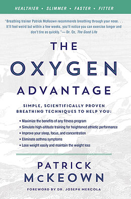 Couverture cartonnée The Oxygen Advantage de Patrick McKeown