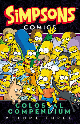 Kartonierter Einband Simpsons Comics Colossal Compendium Volume 3 von Matt Groening