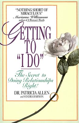 eBook (epub) Getting To 'I Do' de Pat Allen