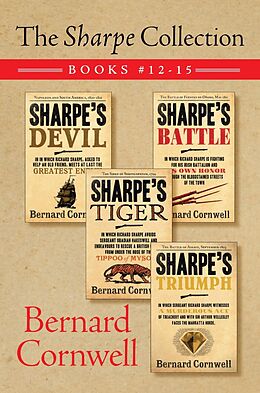 eBook (epub) Sharpe Collection: Books #12-15 de Bernard Cornwell