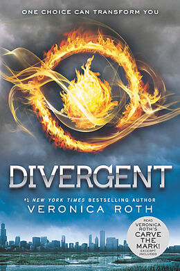 Couverture cartonnée Divergent de Veronica Roth