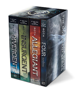 Couverture cartonnée Divergent Series Set: Divergent, Insurgent, Allegiant, Four de Veronica Roth