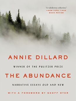 Couverture cartonnée The Abundance de Annie Dillard