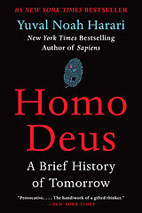 Couverture cartonnée Homo Deus de Yuval Noah Harari