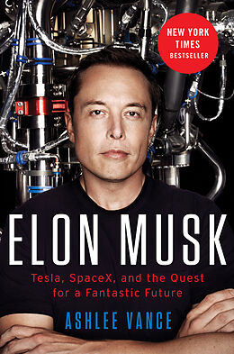 Couverture cartonnée Elon Musk de Ashlee Vance