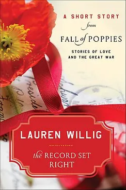 E-Book (epub) The Record Set Right von Lauren Willig