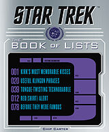 Fester Einband Star Trek: The Book of Lists von Chip Carter
