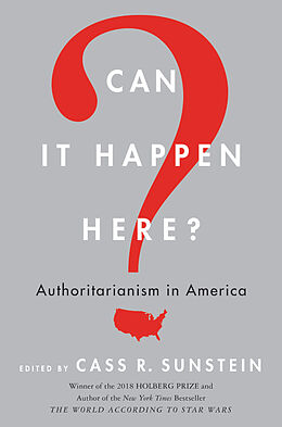 Couverture cartonnée Can It Happen Here? de Cass R. Sunstein