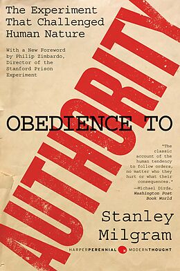 eBook (epub) Obedience to Authority de Stanley Milgram