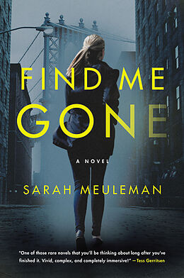 Kartonierter Einband Find Me Gone von Sarah Meuleman