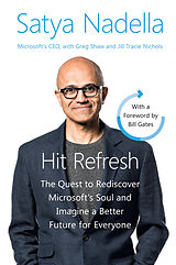 Couverture cartonnée Hit Refresh de Satya Nadella