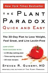 Kartonierter Einband The Plant Paradox Quick and Easy von Steven R. Gundry