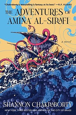 Couverture cartonnée The Adventures of Amina al-Sirafi de Shannon Chakraborty