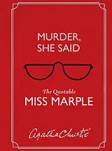 Fester Einband Murder, She Said von Agatha Christie