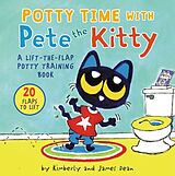 Reliure en carton indéchirable Potty Time with Pete the Kitty de James Dean, Kimberly Dean