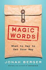 Livre Relié Magic Words de Jonah Berger