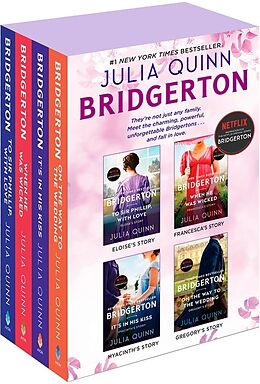 Couverture cartonnée Bridgerton Boxed Set 5-8 de Julia Quinn