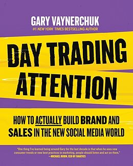 Livre Relié Day Trading Attention de Gary Vaynerchuk