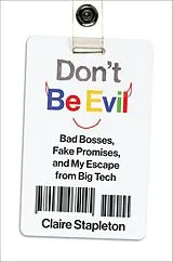 Fester Einband Don't Be Evil von Claire Stapleton