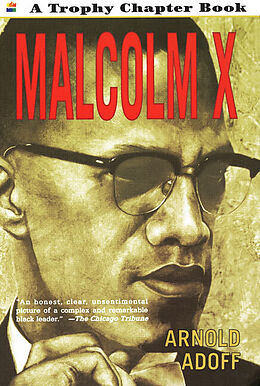 Couverture cartonnée Malcolm X de Arnold Adoff