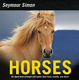 Kartonierter Einband Horses von Seymour Simon