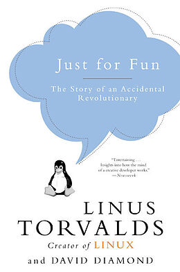 Couverture cartonnée Just for Fun de Linus Torvalds, David Diamond