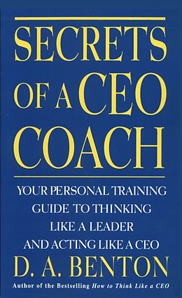 E-Book (epub) Secrets of A CEO Coach von D. A. Benton
