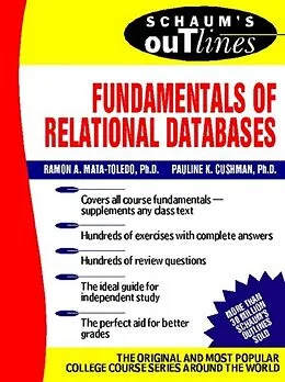 E-Book (pdf) Schaum's Outline of Fundamentals of Relational Databases von Ramon Mata-Toledo, Pauline Cushman