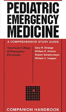 eBook (pdf) Pediatric Emergency Medicine Companion Handbook de Gary Strange, William Ahrens, Robert Schafermeyer