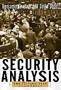 Livre Relié Security Analysis: The Classic 1940 Edition de Graham Benjamin, Graham Benjamin, Dodd David