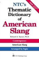 eBook (pdf) NTCs Thematic Dictionary of American Slang de Richard A Spears