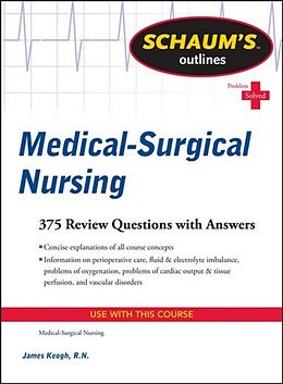 E-Book (pdf) Schaum's Outline of Medical-Surgical Nursing von Jim Keogh