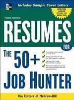 E-Book (epub) Resumes for 50+ Job Hunters von Editors Of Vgm Career Books