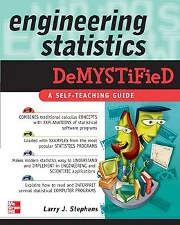 E-Book (pdf) Engineering Statistics Demystified von Larry Stephens