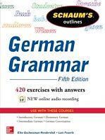 eBook (epub) Schaum's Outline of German Grammar de Elke Gschossmann-Hendershot