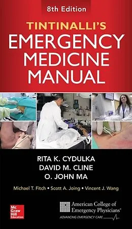 E-Book (pdf) Tintinalli's Emergency Medicine Manual, Eighth Edition von Rita K. Cydulka, David M. Cline, O. John Ma
