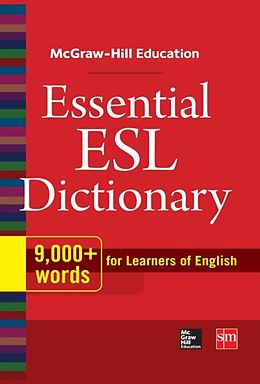 eBook (pdf) McGraw-Hill Education Essential ESL Dictionary de McGraw-Hill Education