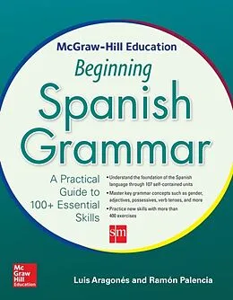 E-Book (pdf) McGraw-Hill Education Beginning Spanish Grammar von Luis Aragones, Ramon Palencia