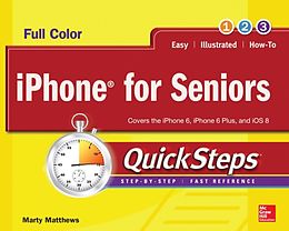 eBook (epub) iPhone for Seniors QuickSteps de Marty Matthews