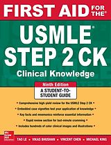 eBook (epub) First Aid for the USMLE Step 2 CK, Ninth Edition de Tao Le