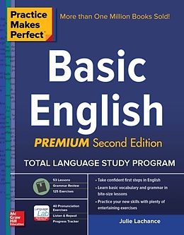 eBook (epub) Practice Makes Perfect Basic English, Second Edition de Julie Lachance